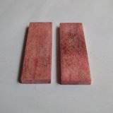 DYED STABILIZED LIGHT ROSE BONE FLAT SCALE - MADBS14