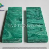 ACRYLIC (EPOXY RESIN) COLORFUL GREEN HANDLE - MARH11