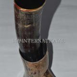BUFFALO DRINKING HORN WITH HORN STAND - MABDH04